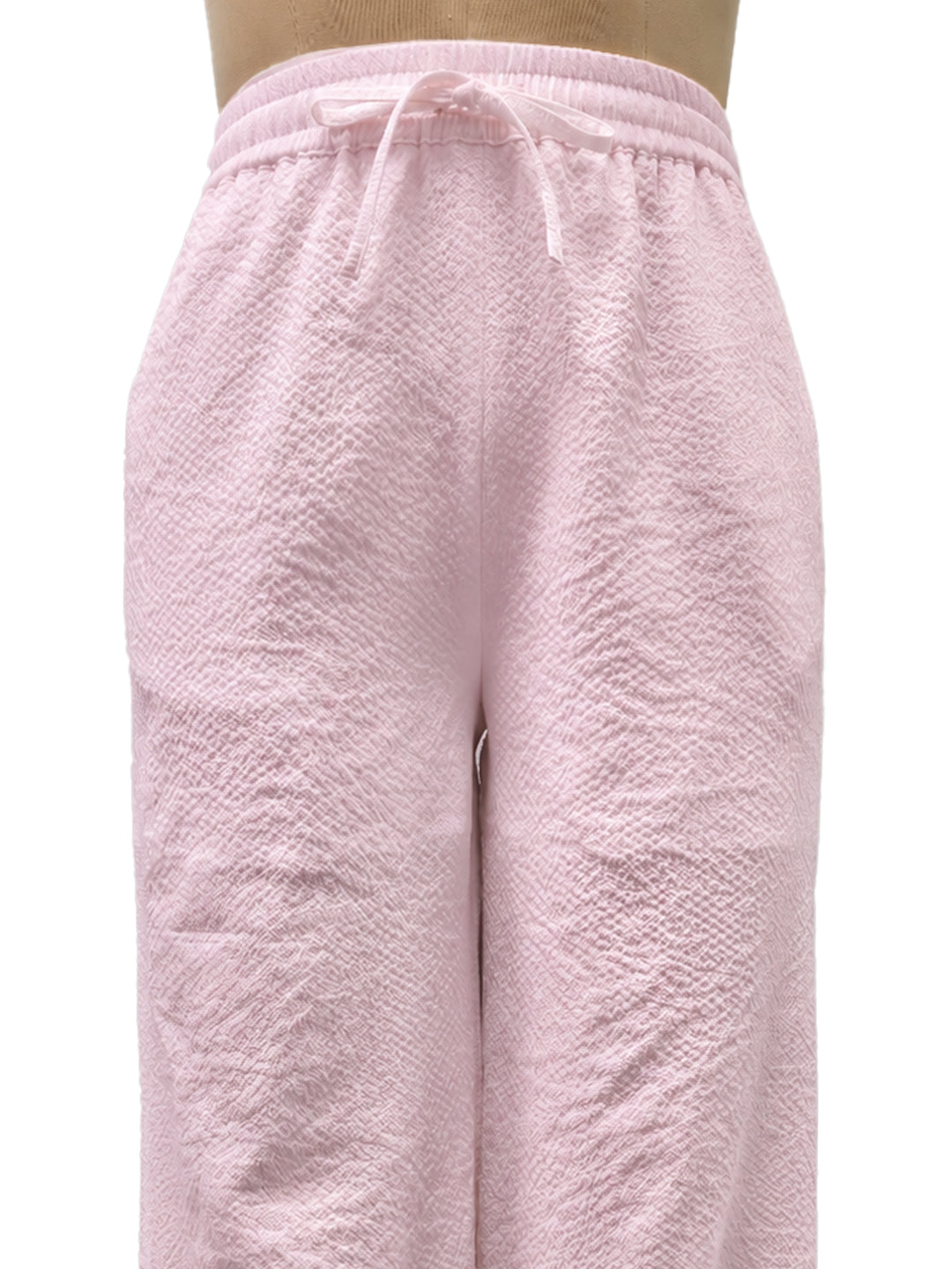 Pink Solid Joggers